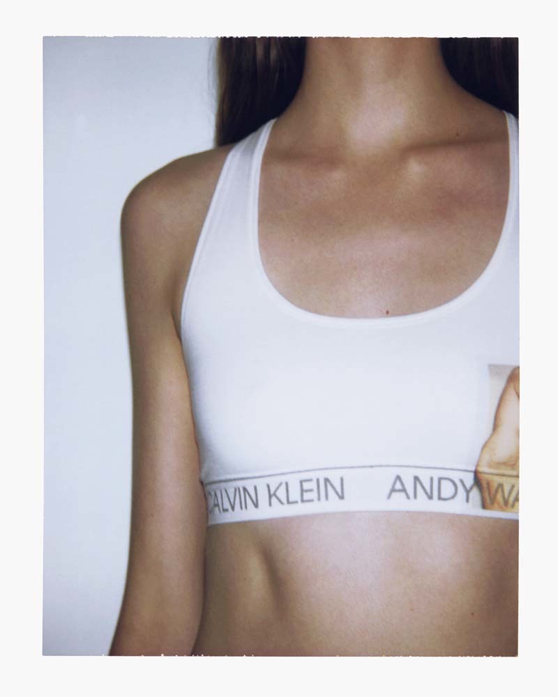 CALVIN%20KLEIN%20UNDERWEAR%20Racerback%20Bralette%2C%20Printed%20Artwork%3A%20Andy%20Warhol%2C%20Torso%2C%201977%20%A9/%AE/%u2122%20The%20Andy%20Warhol%20Foundation%20for%20the%20Visual%20Arts%2C%20Inc.