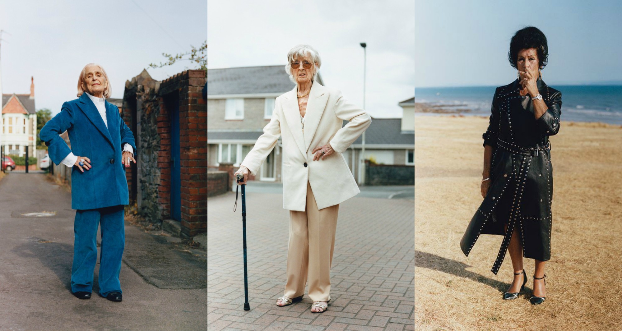Бабушки из Уэльса в новой кампании Helmut Lang