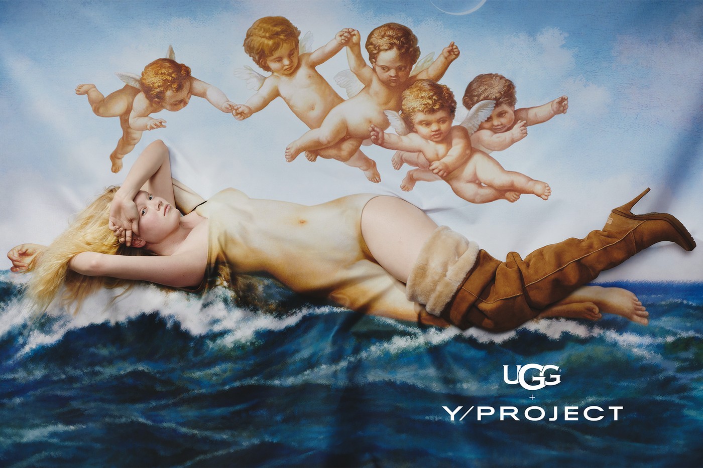 Сюжеты классической живописи в кампании коллаборации Y/Project и Ugg