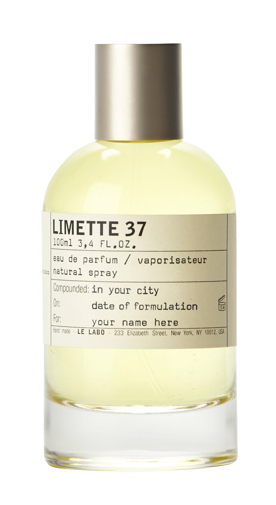 LE LABO LIMETTE 37 (15ml)新品 - 香水(ユニセックス)