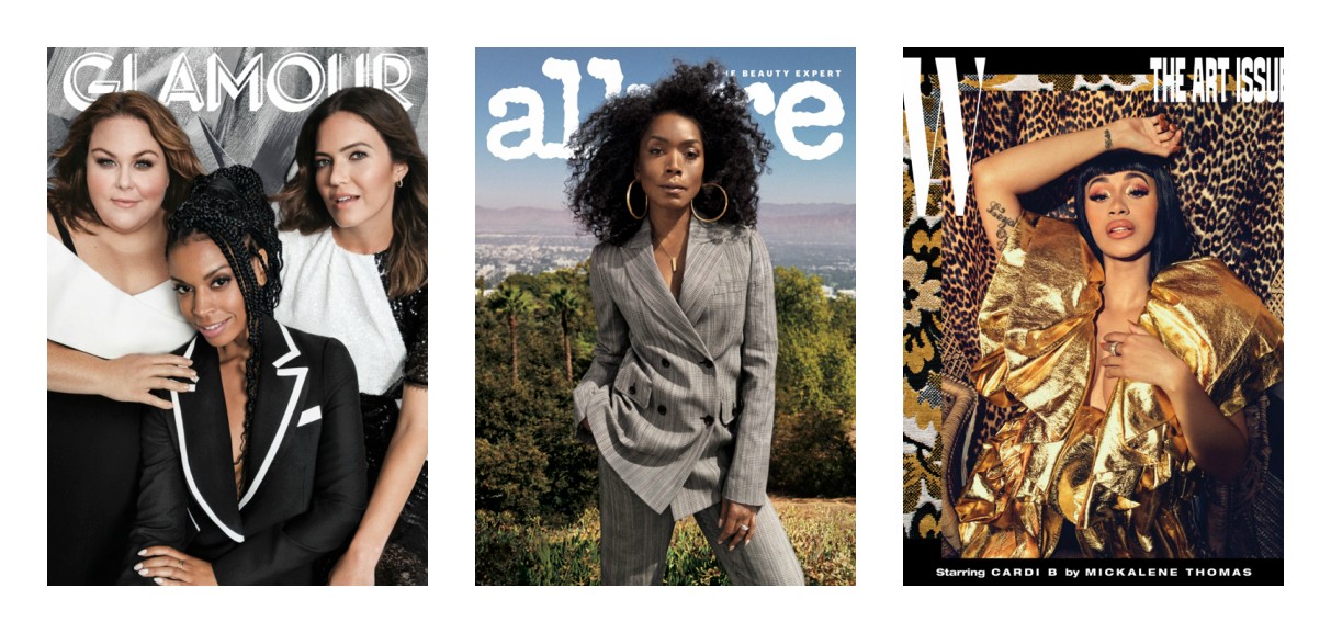 Condé Nast сняли обложки американских журналов на смартфон Google