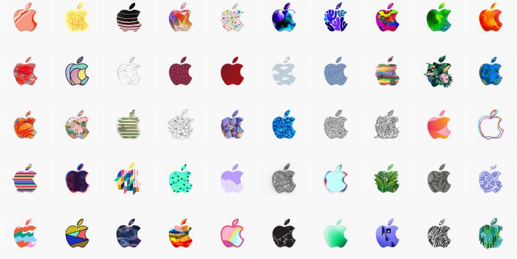 Apple показали 370 вариантов логотипа для приглашений на презентацию