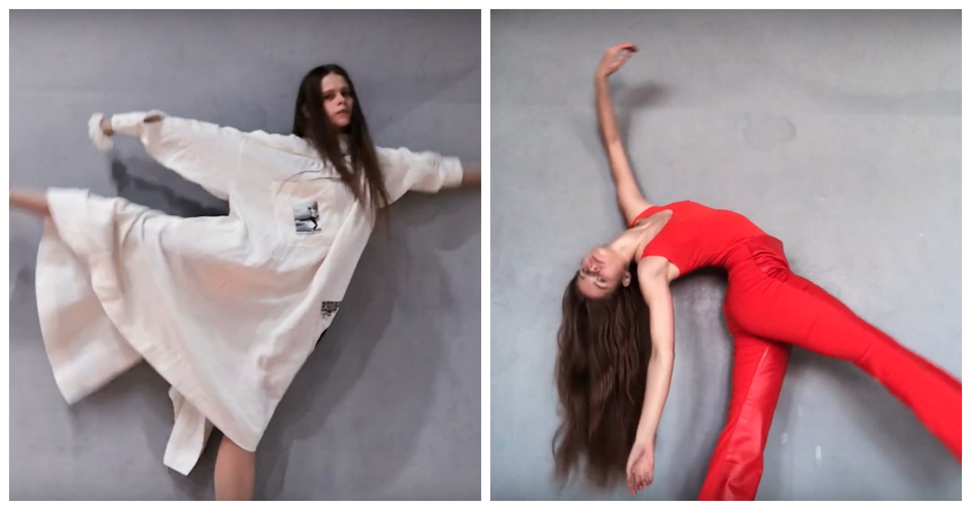 Балерина Соня Мохова танцует в кампании Acne Studios